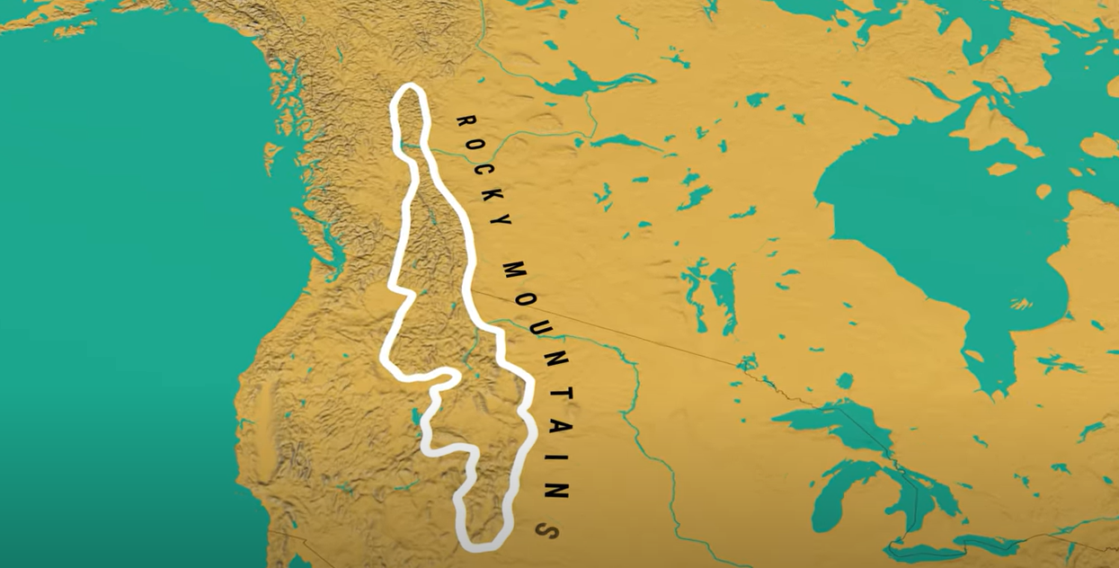 Rocky Mountains: America's 70 Million Old Mountain Range