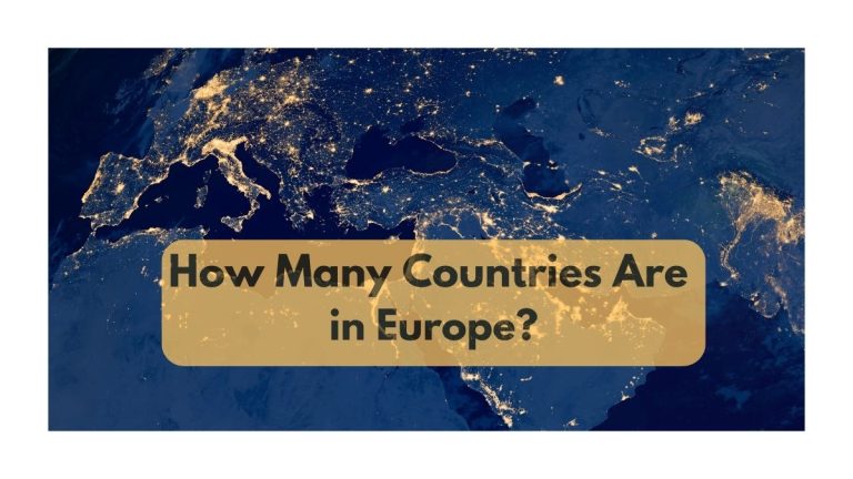 How Many Countries in Europe