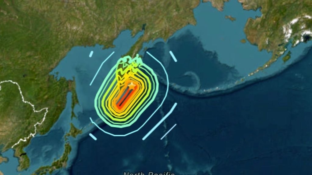 russia earthquake epicenter