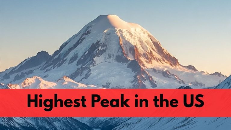 highest peak in the US