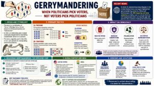 Gerrymandering infographic