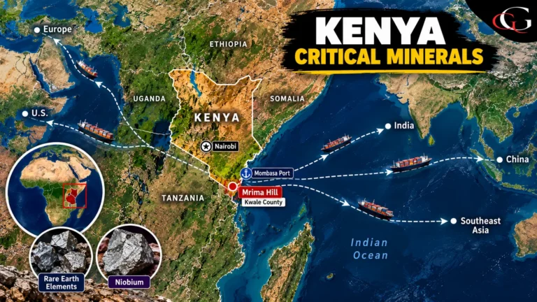 Mrima Hill highlighted in Kwale County