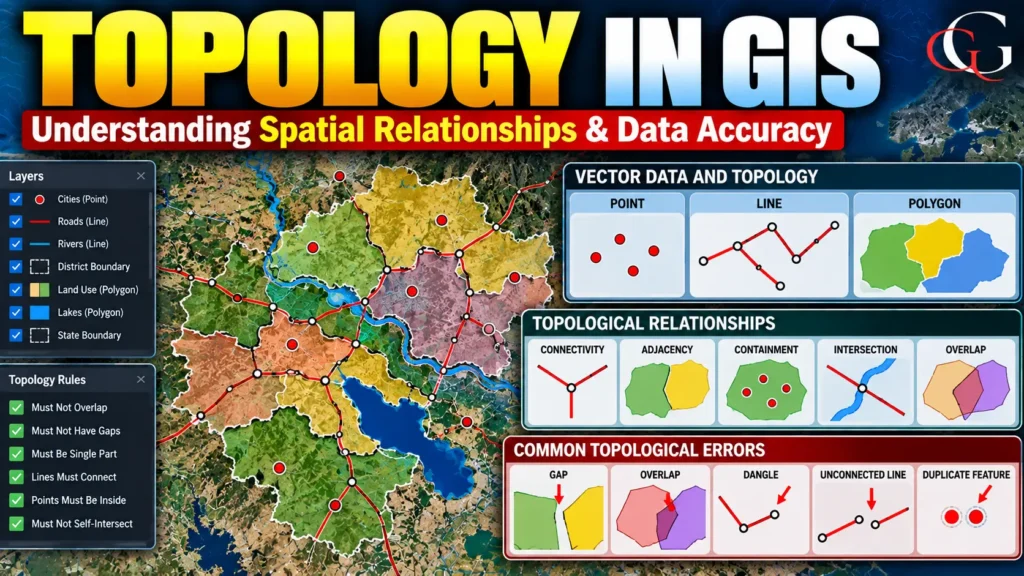 GIS Topology Infographic