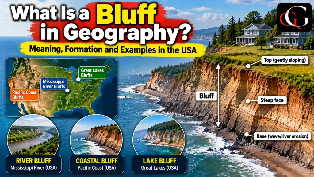 Geography Bluff Infographic